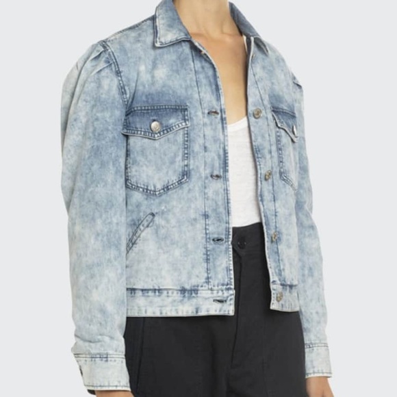 isabel marant jean jacket